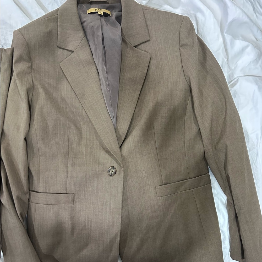 Alex Marie Light Brown Men's Blazer